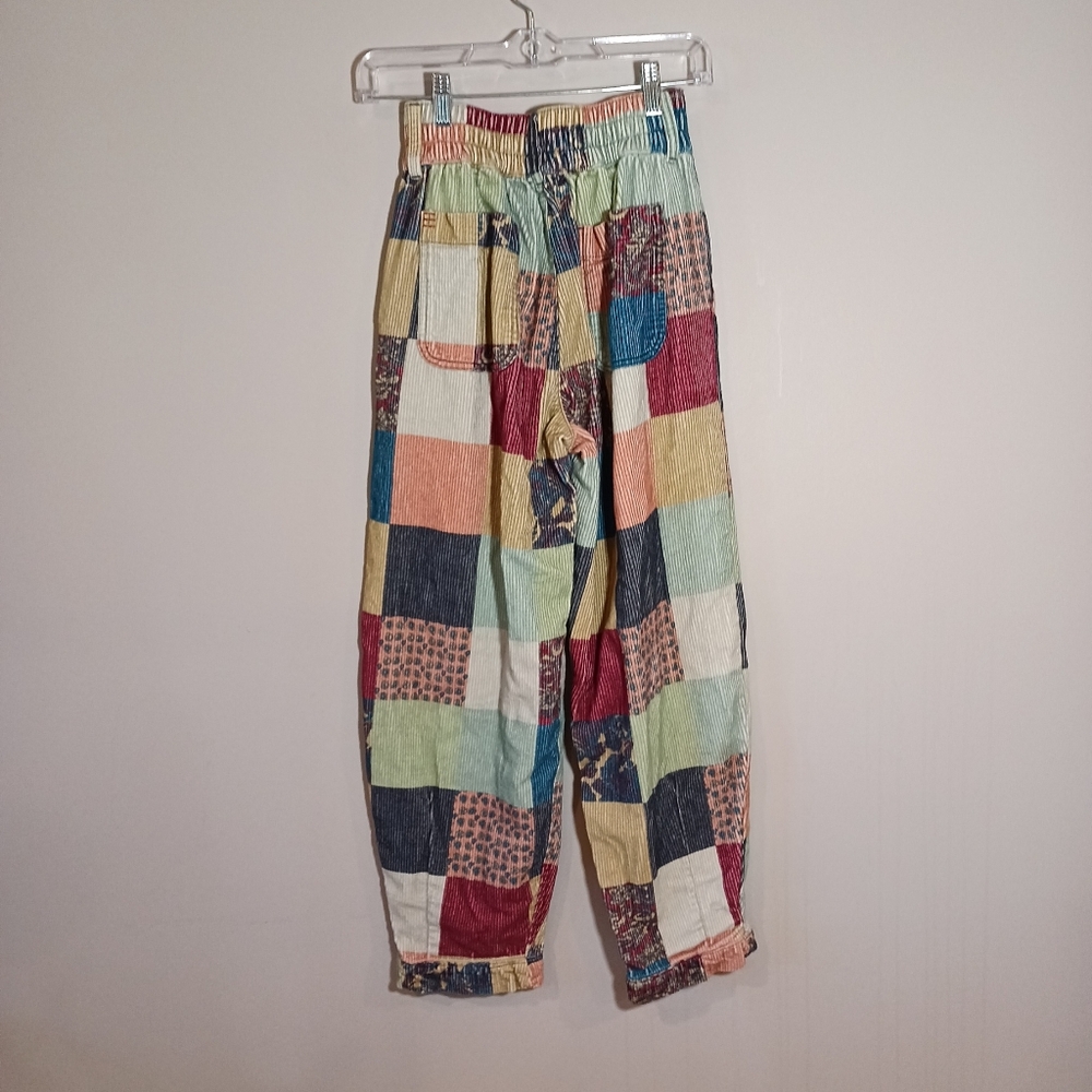 Bdg Multicolored Zaria Patchwork Cropped Corduroy… - image 3